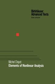 Cover von Elements of Nonlinear Analysis