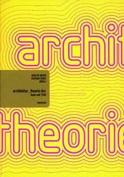 Cover von Architektur-theorie.doc