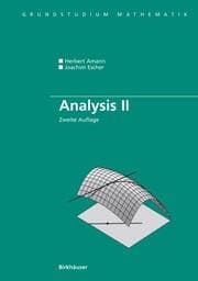 Cover von Analysis II