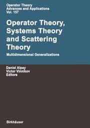 Cover von Operator Theory, Systems Theory and Scattering Theory: Multidimensional Generalizations