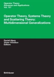 Cover von Operator Theory, Systems Theory and Scattering Theory: Multidimensional Generalizations