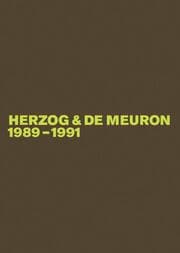 Cover von Herzog & de Meuron 1989-1991