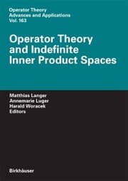 Cover von Operator Theory and Indefinite Inner Product Spaces