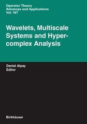 Cover von Wavelets Multiscale Systems and Hypercomlex Analysis