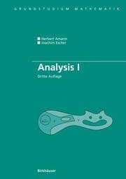 Cover von Analysis I