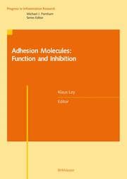 Cover von Adhesion Molecules: Function and Inhibition