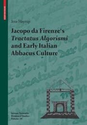 Cover von Jacopo da Firenze's Tractatus Algorismi and Early Italian Abbacus Culture