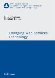 Cover von Emerging Web Services Technology