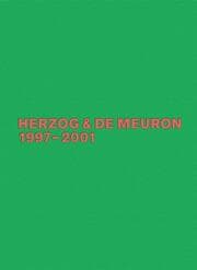 Cover von Herzog & de Meuron 1997-2001