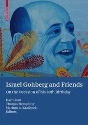 Cover von Israel Gohberg and Friends