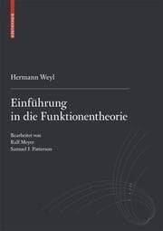 Cover von Einführung in die Funktionentheorie