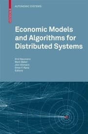 Cover von Economic Models and Algorithms for Distributed Systems