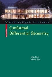 Cover von Conformal Differential Geometry
