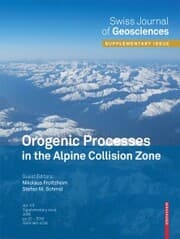 Cover von Orogenic Processes in the Alpine Collision Zone