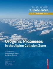 Cover von Orogenic Processes in the Alpine Collision Zone