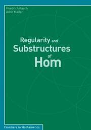 Cover von Regularity and Substructures of Hom