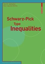 Cover von Schwarz-Pick Type Inequalities
