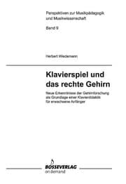 Cover von Klavierspiel und das rechte Gehirn