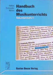 Cover von Handbuch des Musikunterrichts / Handbuch des Musikunterrichts