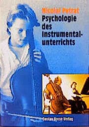 Cover von Psychologie des Instrumentalunterrichts