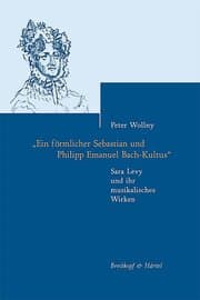 Cover von 'Ein förmlicher Sebastian und Philipp Emanuel Bach-Kultus'