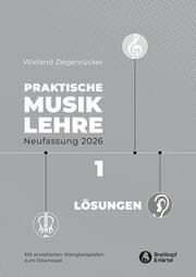 Cover von Praktische Musiklehre, Lösungen Heft 1