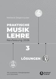 Cover von Praktische Musiklehre, Lösungen Band 3