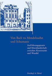 Cover von Von Bach zu Mendelssohn und Schumann