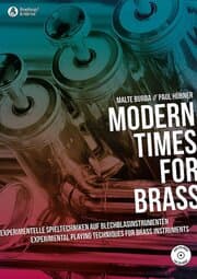 Cover von Modern Times for Brass