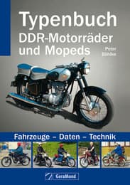 Cover von Typenbuch DDR-Motorräder und Mopeds