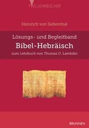 Cover von Bibel-Hebräisch