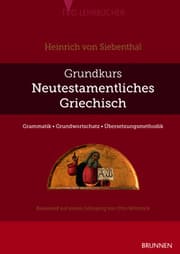 Cover von Grundkurs neutestamentliches Griechisch