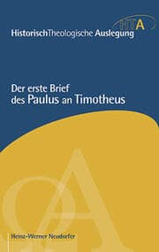 Cover von Der erste Brief des Paulus an Timotheus
