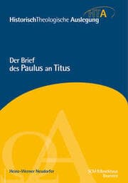 Cover von Der Brief des Paulus an Titus 12-22