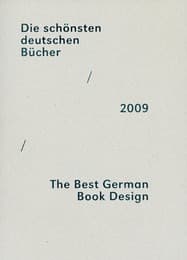 Cover von Die schönsten deutschen Bücher/The Best German Book Design 2009