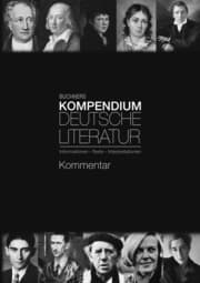 Cover von Buchners Kompendium Deutsche Literatur Kommentar