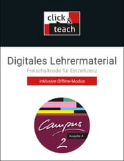 Cover von Campus A click & teach 2 Box