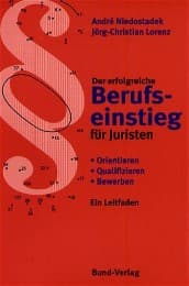 Cover von Der erfolgreiche Berufseinstieg für Juristen