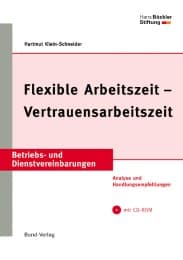 Cover von Flexible Arbeitszeit - Vertrauensarbeitszeit