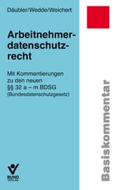 Cover von Arbeitnehmerdatenschutzrecht