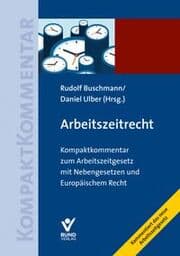 Cover von Arbeitszeitrecht