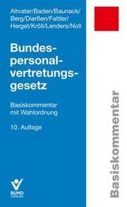 Cover von Bundespersonalvertretungsgesetz