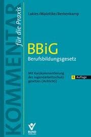 Cover von BBiG - Berufsbildungsgesetz