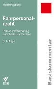 Cover von Fahrpersonalrecht