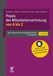 Cover von Praxis der Mitarbeitervertretung von A bis Z