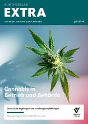Cover von EXTRA zur Legalisierung von Cannabis