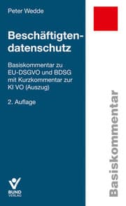 Cover von Beschäftigtendatenschutz