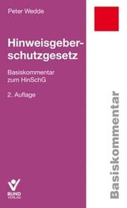 Cover von Hinweisgeberschutzgesetz