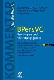 Cover von BPersVG - Bundespersonalvertretungsgesetz