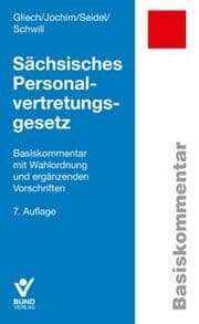 Cover von Sächsisches Personalvertretungsgesetz